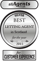 Best letting agent award - silver medal